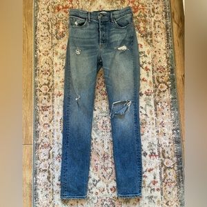GRLFRND HIGH-RISE 28 JEANS
